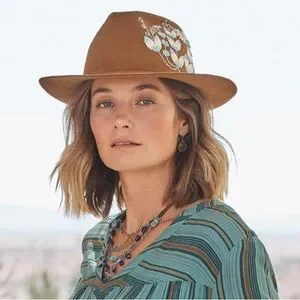 Jenny Krauss “Meadow Haven Hat” New with tags from Sundance. Donnybrook Womens Black Wool Full Length Hooded Winter  main image 4
